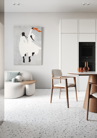 Кварцвиниловая плитка Fargo Stone LVT 101-2 Терраццо Гранж